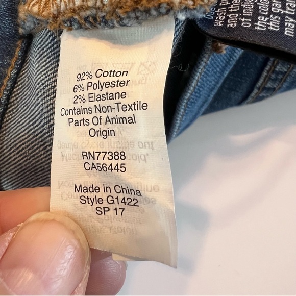 Madewell 9" High-Rise Skinny Exposed Button Fly Dark Wash Stretch Denim Jeans 28 - Picture 12 of 14